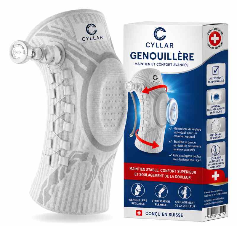 CYLLAR FLEX – Genouillère de Maintien Ajustable